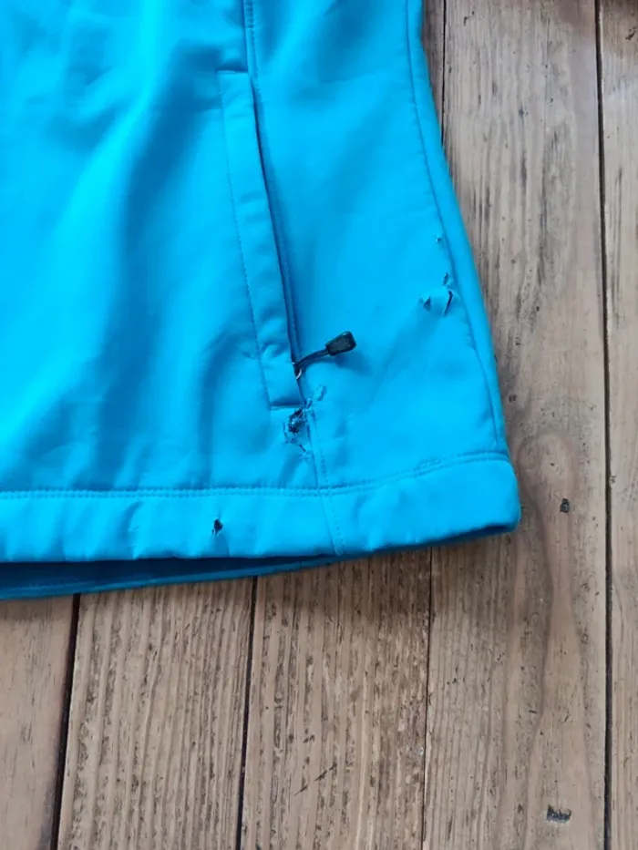 Veste polaire imperméable the North face bleu L - photo numéro 9