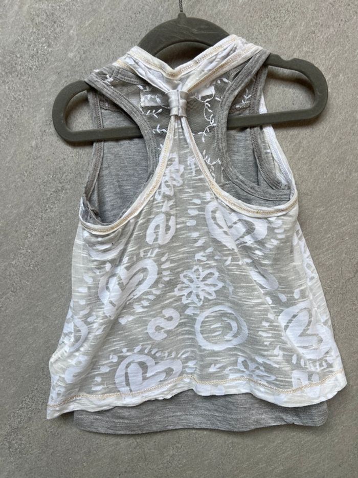Ensemble 3 pièces desigual 5/6ans tee shirt et short - photo numéro 7