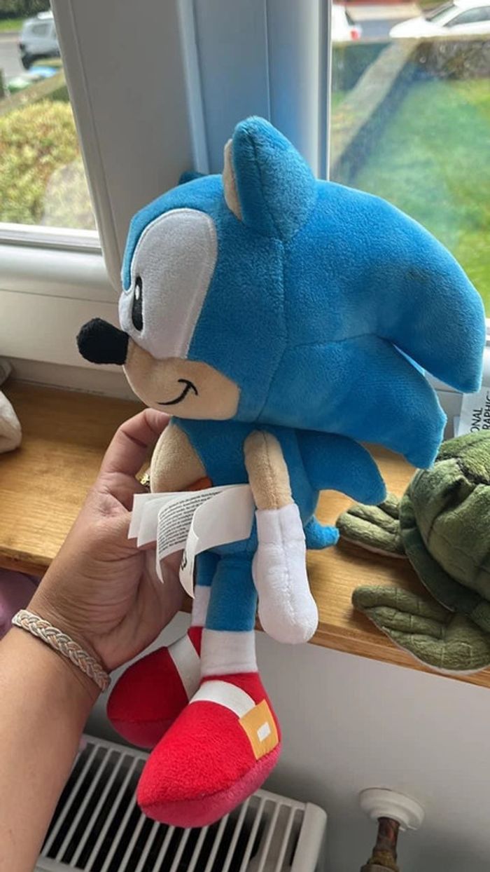 Peluche sonic - photo numéro 2