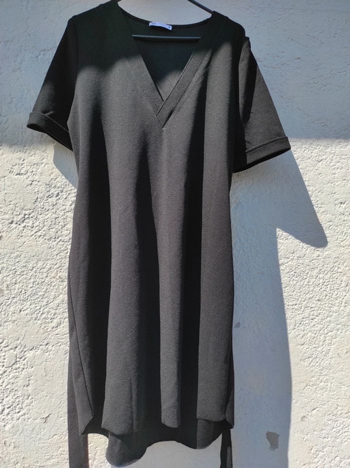 Robe noir Zara avec ceinture amovible