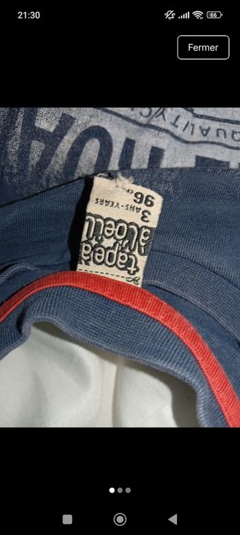 Tee shirt manche courte 