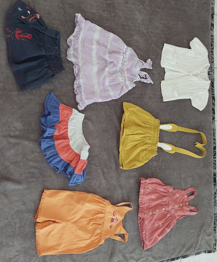Lot vêtements filles printemps été 12-18 moiz - photo numéro 6