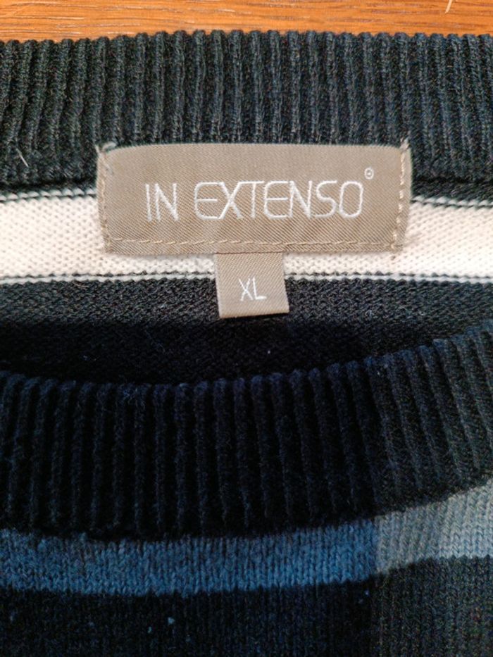 Pull rayé In Extenso XL - photo numéro 3