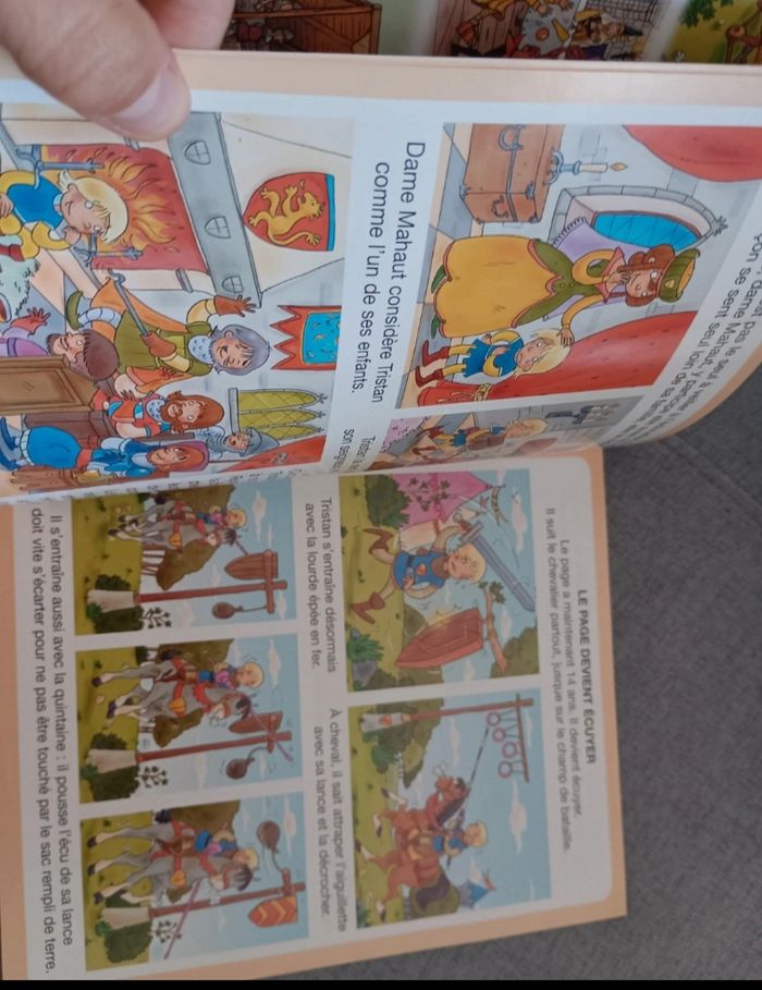 Livre l'imagerie des chevaliers - photo numéro 4