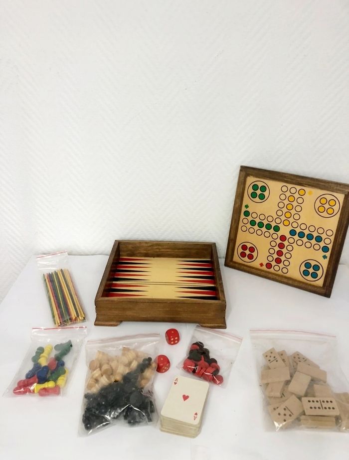 Multijeux en bois - photo numéro 2
