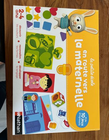 Coffret de jeux En route vers la maternelle