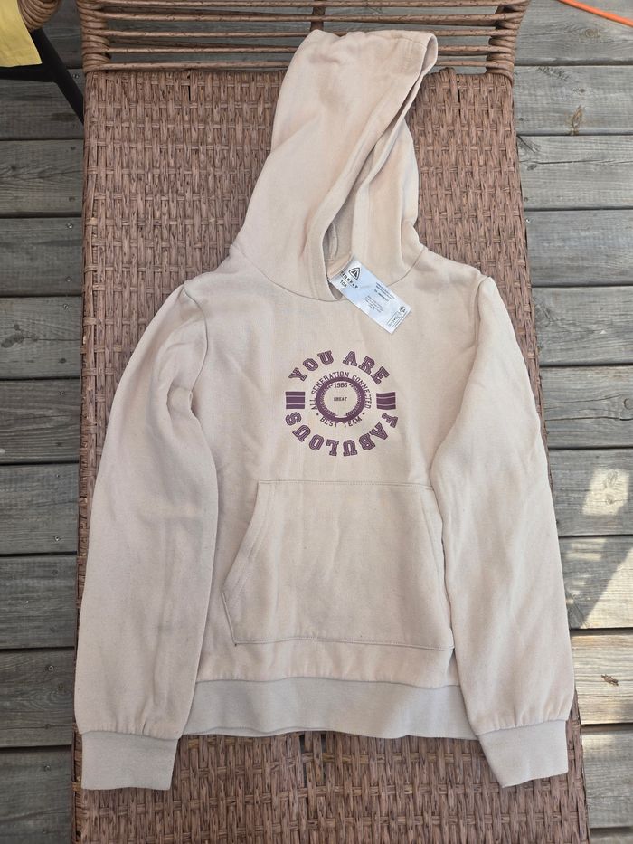 Sweat à capuche fille 10 ans intersport