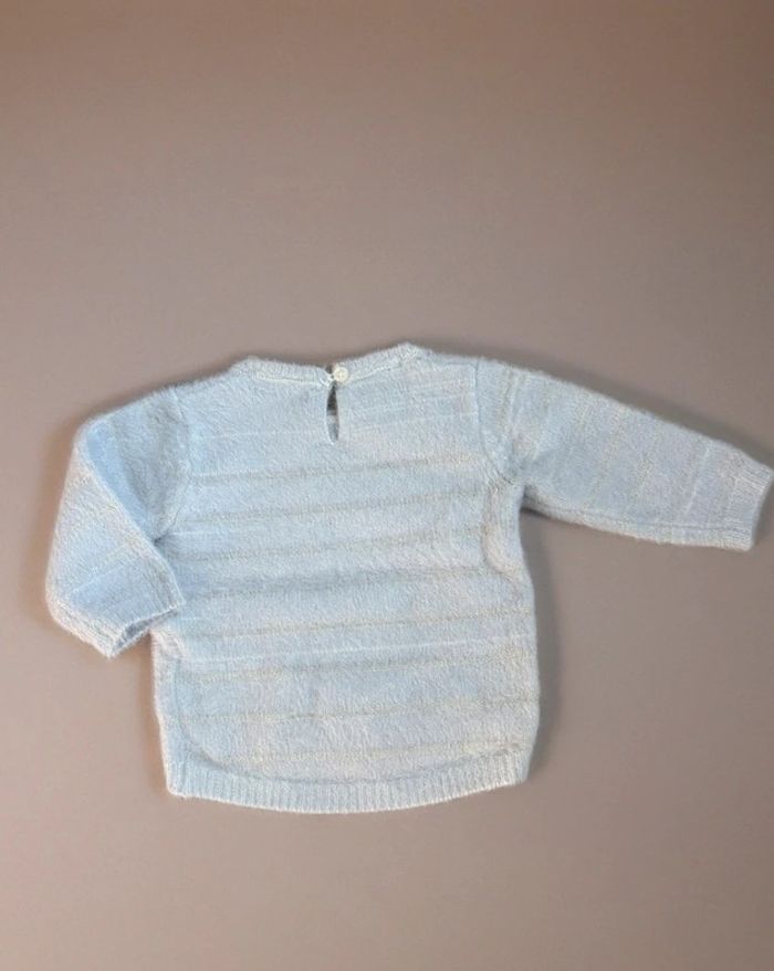 Pull doux blanc doré Gémo - photo numéro 2