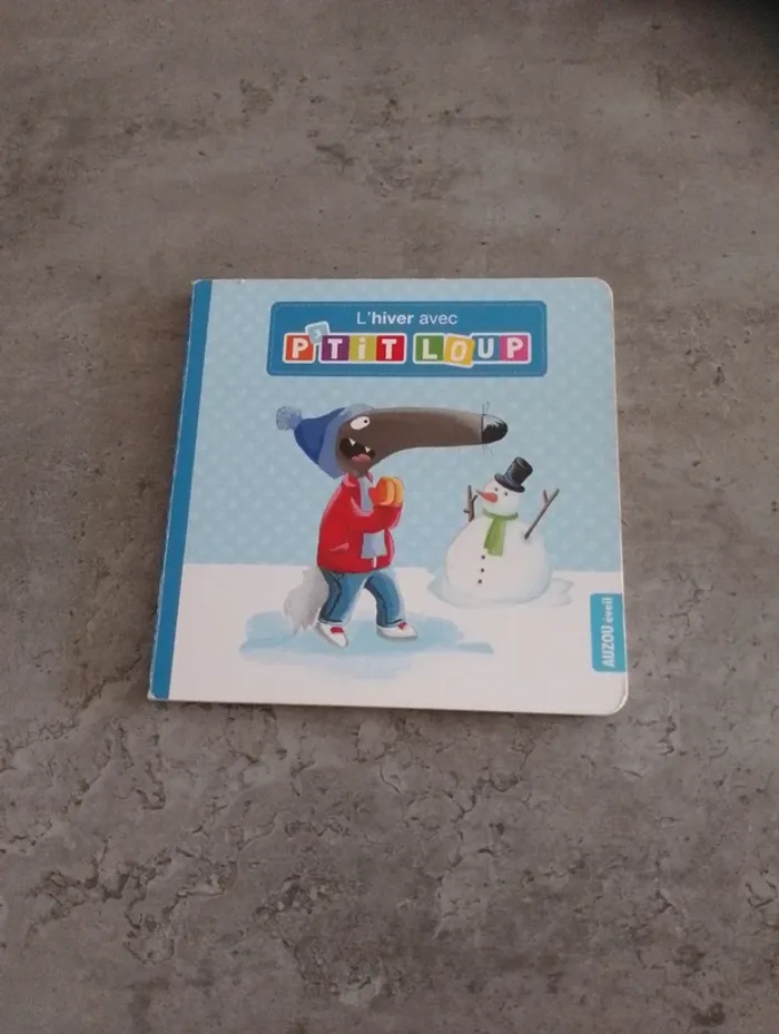 Livre - L'hiver avec P'tit Loup