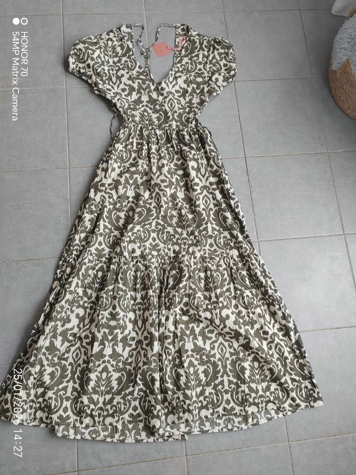 Robe longue en coton - photo numéro 9