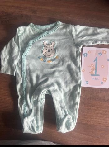 Pyjama Winnie l’ourson 1 mois
