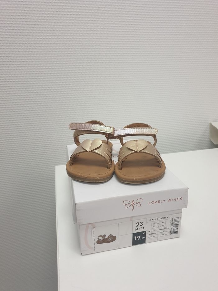 Sandales fille pointue 23 gémo - photo numéro 3