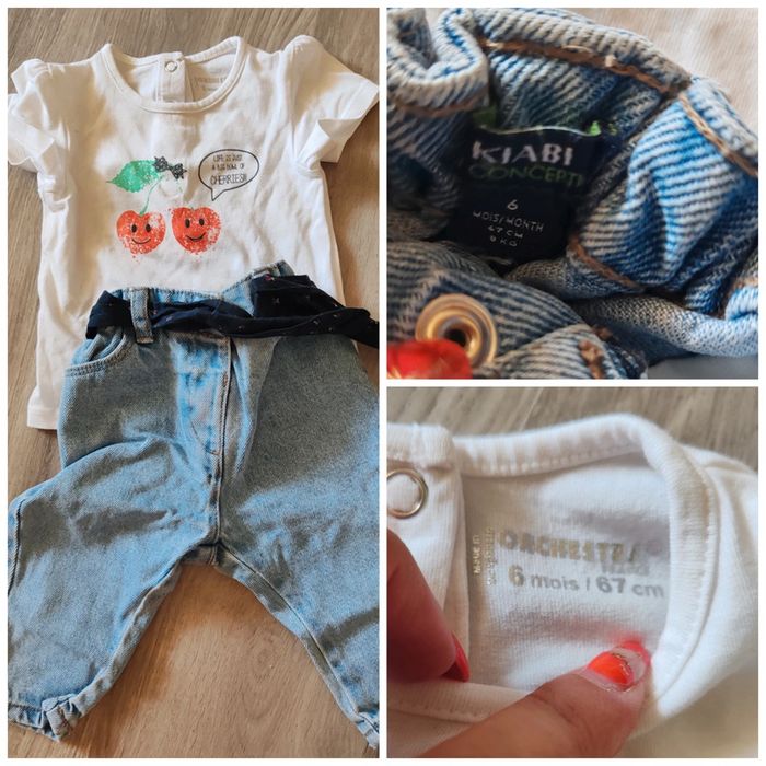 Lot de 6 ensembles - 6Mois - photo numéro 6