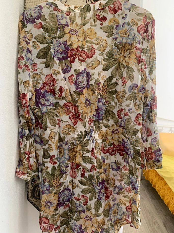 tunique avec fleurs - photo numéro 7