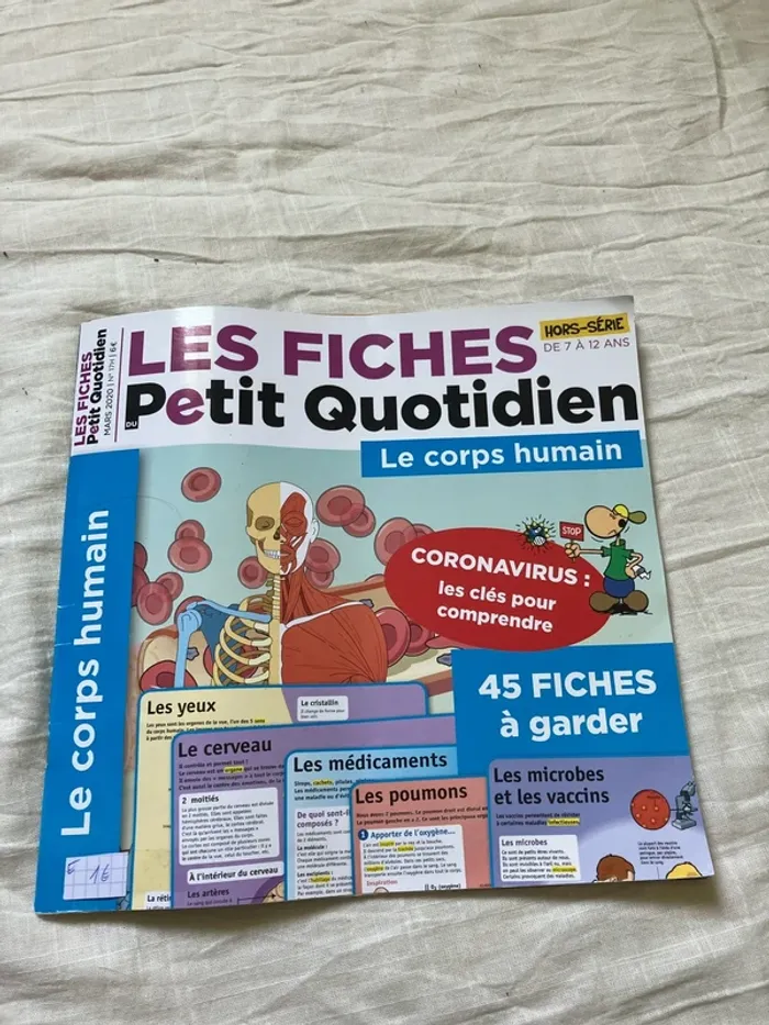 Fiches pédagogiques – Le Petit Quotidien (n°17H, mars 2020)