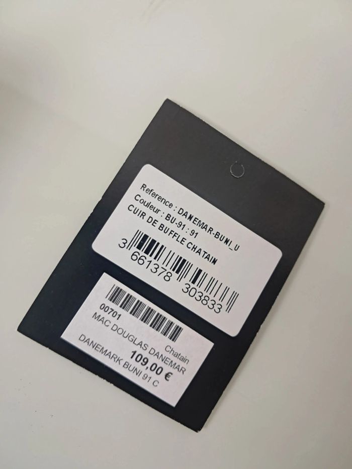 Mac Douglas porte Monnaie portefeuille en cuir neuf - photo numéro 8