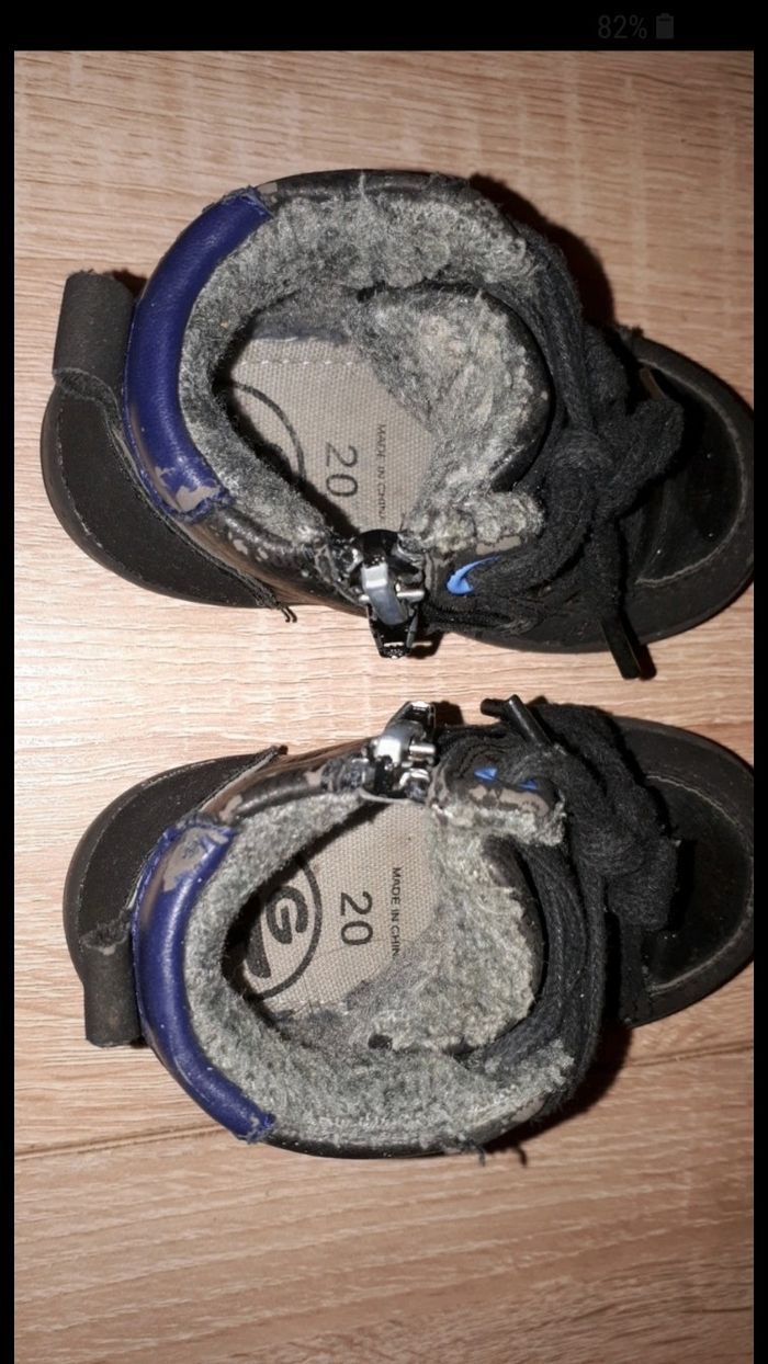 Chaussures garçon taille 20 - photo numéro 2