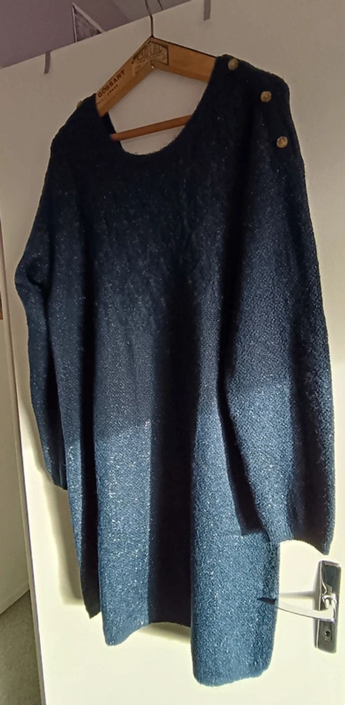 Robe en laine longue