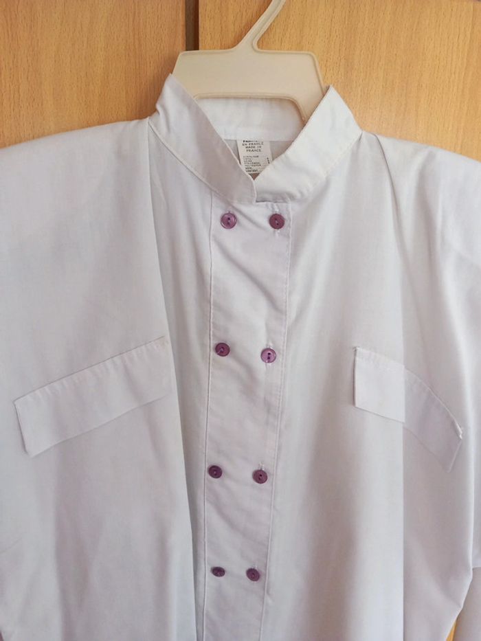 Chemise tunique coton acrylique T42 - photo numéro 3