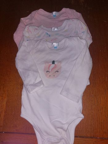 Lot de 3 bodies ML