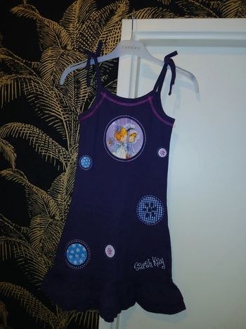 💜 Robe Sarah Kay taille 8 ans.