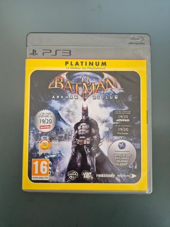 Batman Arkham Asylum PAL FR Playstation 3