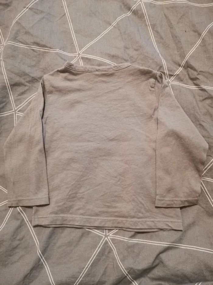 Tee-shirt manches longues 9 mois - photo numéro 3