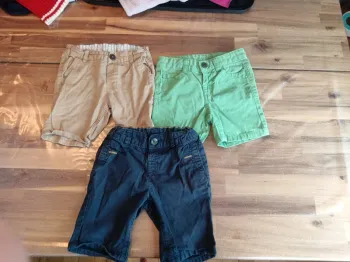 Lot de 3 short