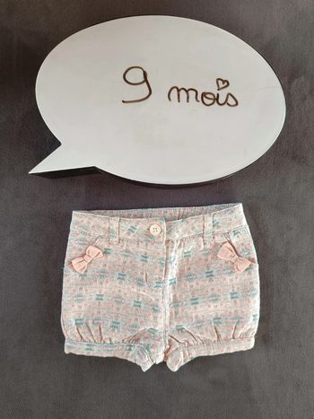 Short Fille 9 mois Orchestra