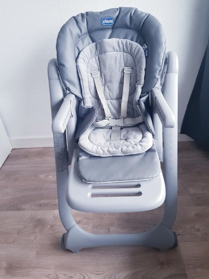 Chicco - Polly Magic Relax Graphite - Chaise haute + relax - photo numéro 2