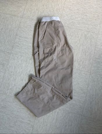 Pantalon cargo vintage pas chère beige Molinel workwear - S