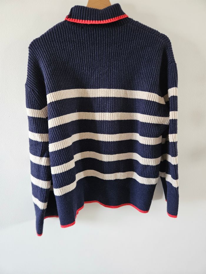 Pull rayé zara