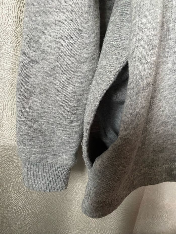 Gilet à capuche gris 🩷 paillettes 130 cm United Colors of Benetton - photo numéro 9