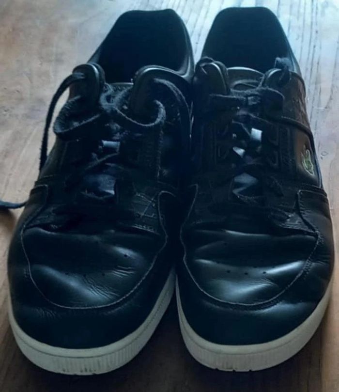 Chaussures Lacoste noires - photo numéro 2