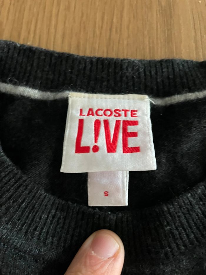 Pull en laine Lacoste - Taille S - photo numéro 4