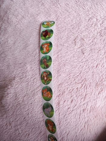 24 autocollants animaux