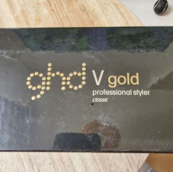 Plaque GHD V gold