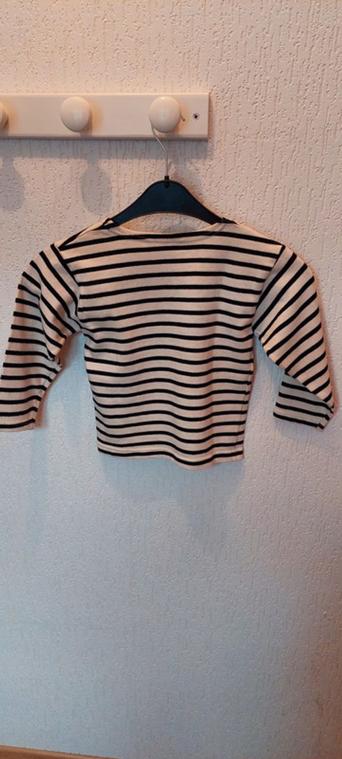 Joli sweat marin mixte 6 ans Tradimer phares Bretagne comme neuf - photo numéro 3