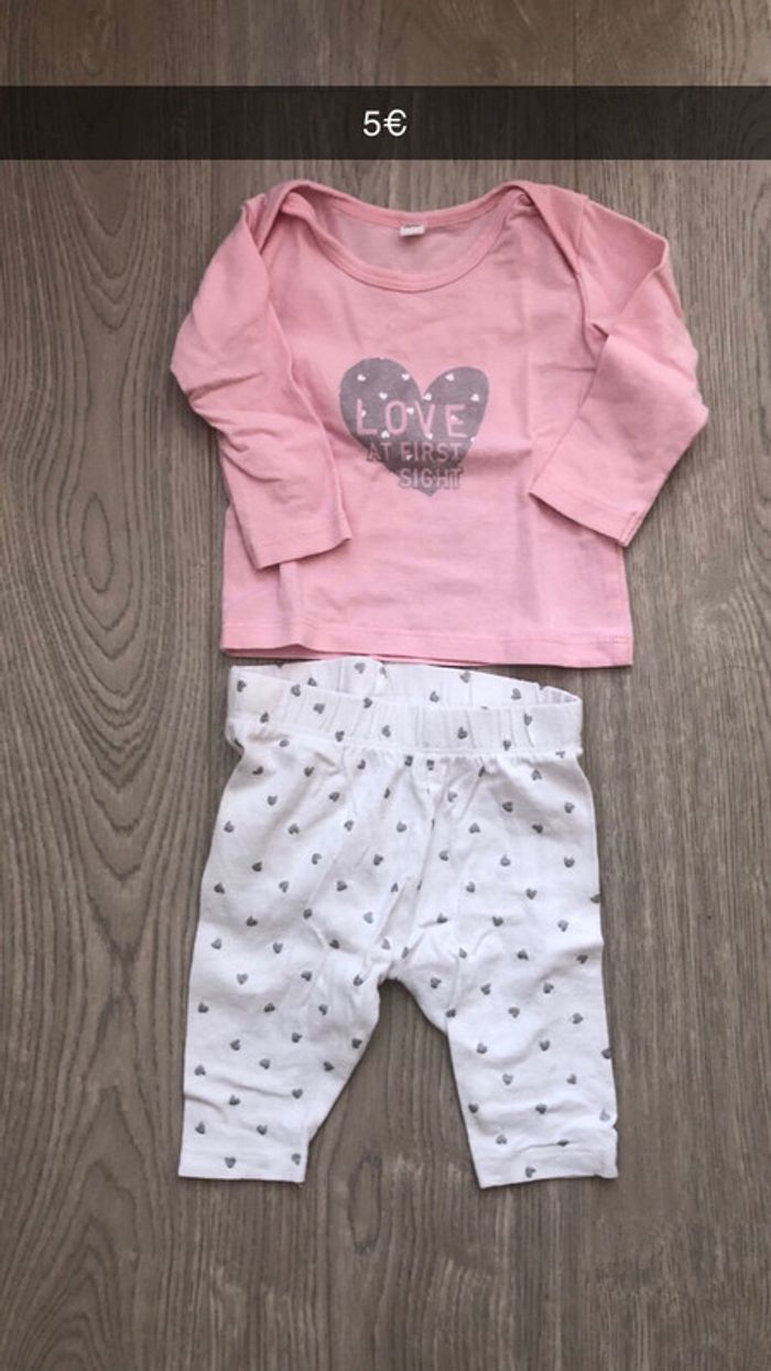 Ensemble fille avec bonnet