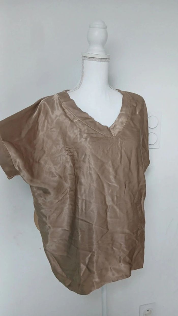 Blouse satinée Made in Italy