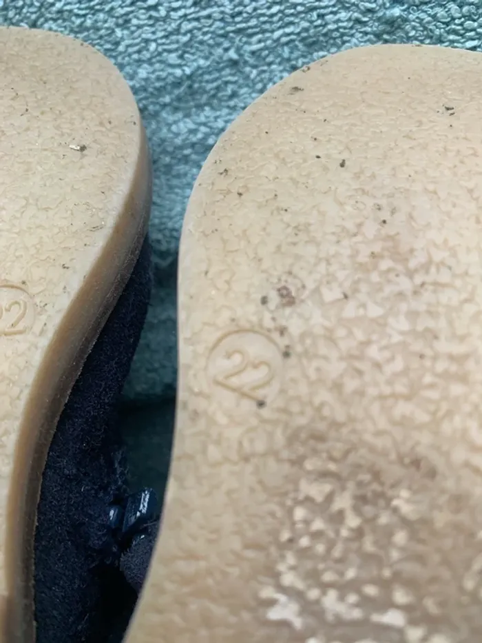 Bottine daim bleu marine - photo numéro 6