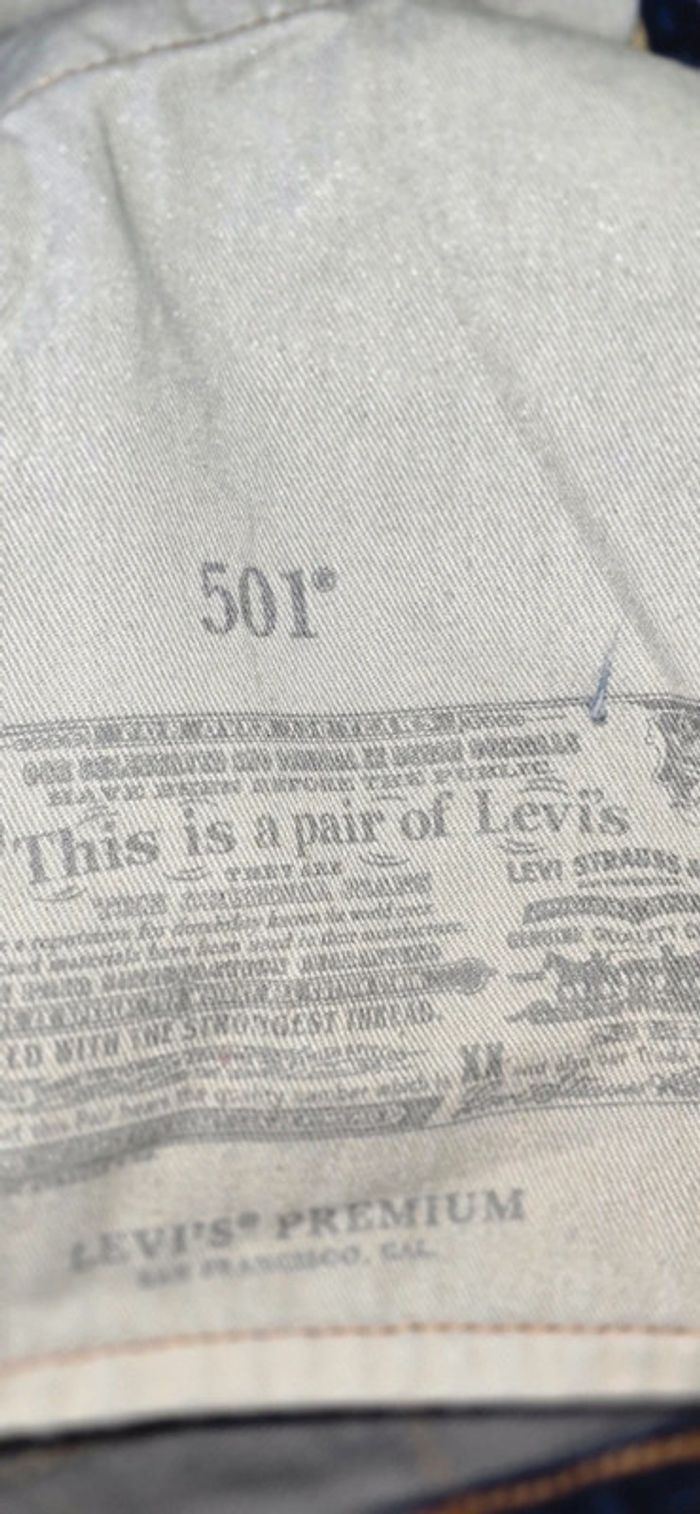 Levi's 501 Original : Le jean mythique pour un style intemporel neuf avec étiquettes - photo numéro 6