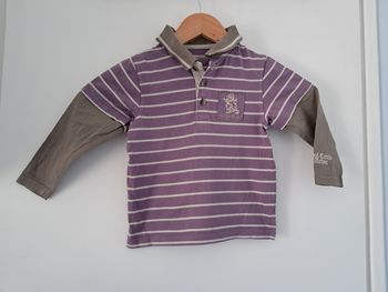 Polo manche longue 3 ans