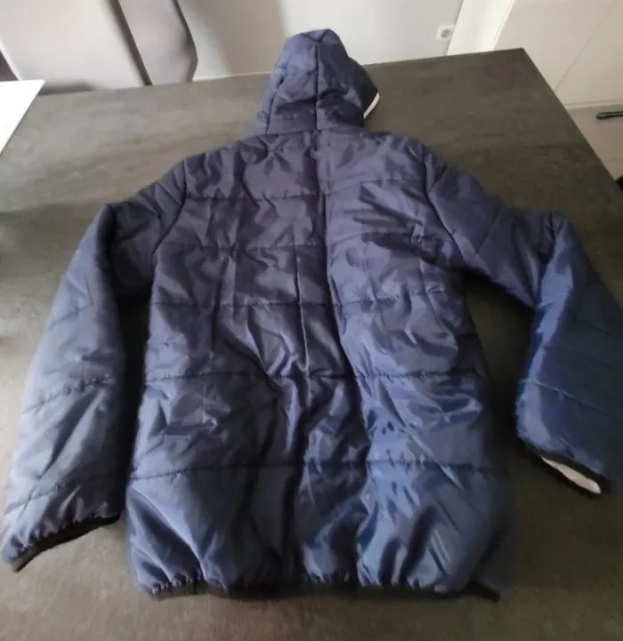 Parka garçon L bleu neuf - photo numéro 8
