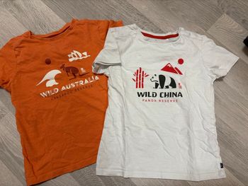 2 t-shirt 8 ans