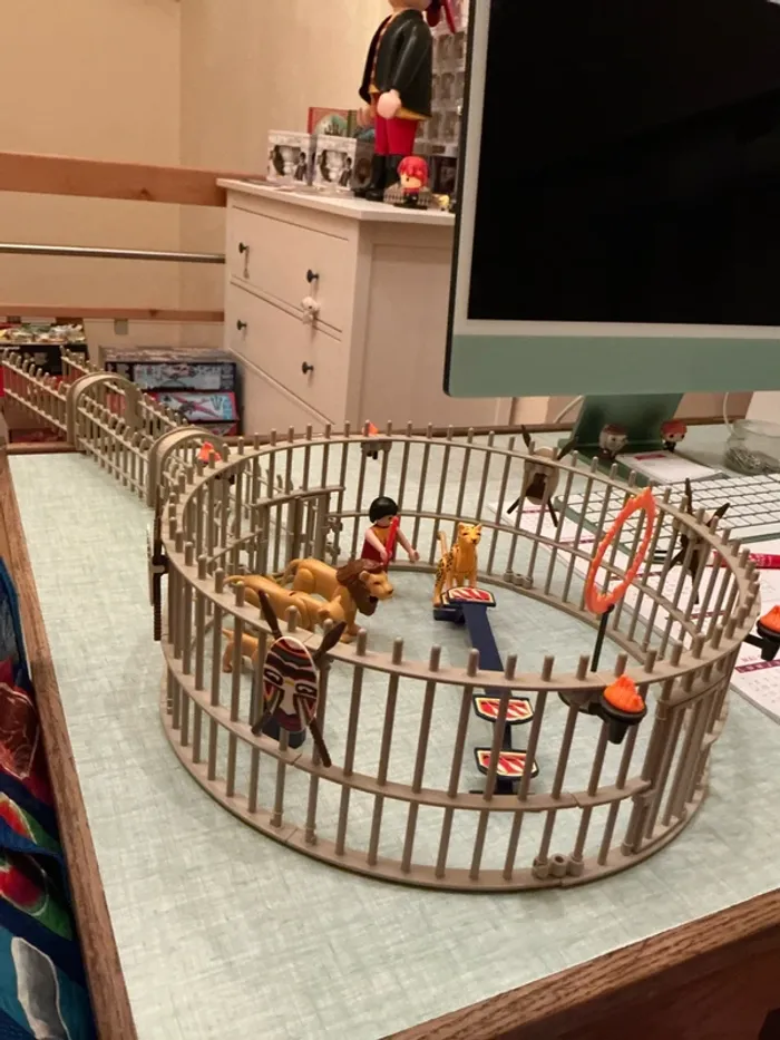 Playmobil, dresseur avec cage aux fauves - photo numéro 3