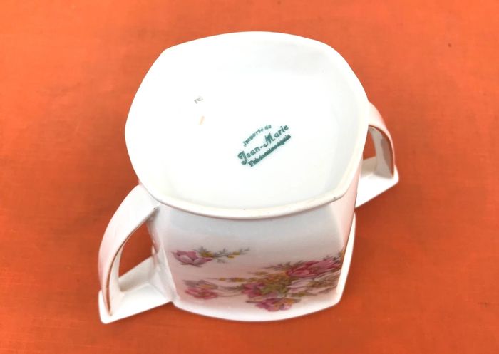 Ancien sucrier Porcelaine  Importé de Jean-Marie Tchécoslovaquie - photo numéro 4