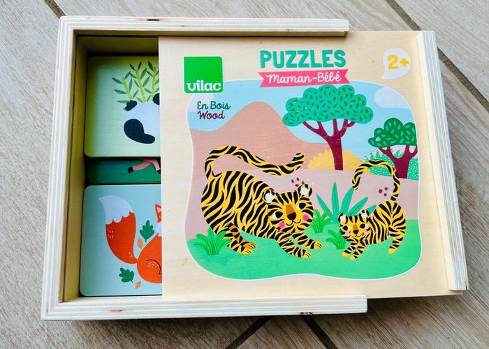 Puzzle Vilac Maman-bébé - photo numéro 2
