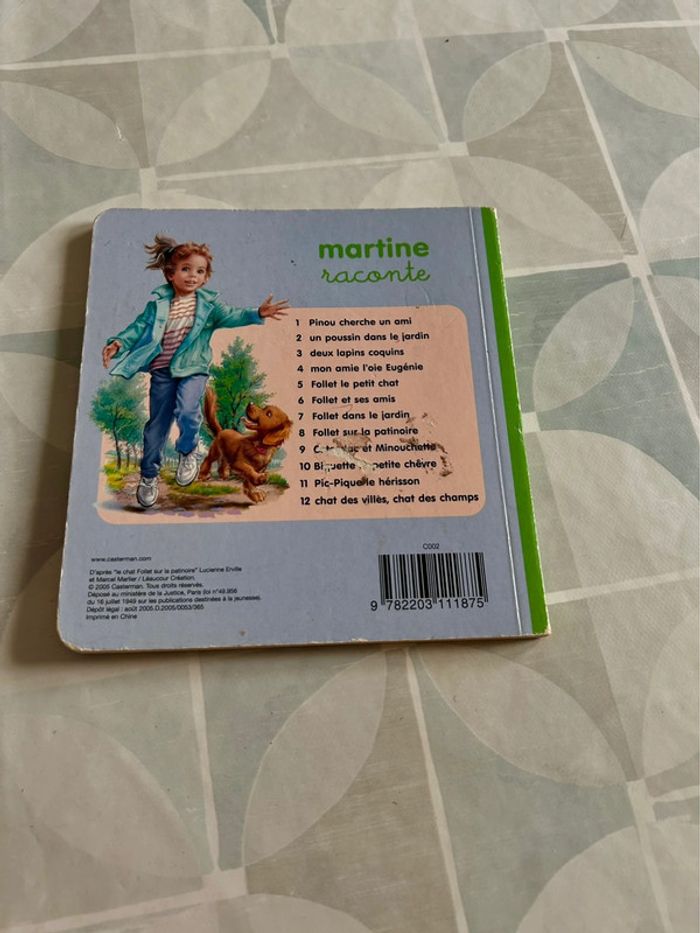 Lot livre Martine + 3 carnets de notes Disney - photo numéro 3