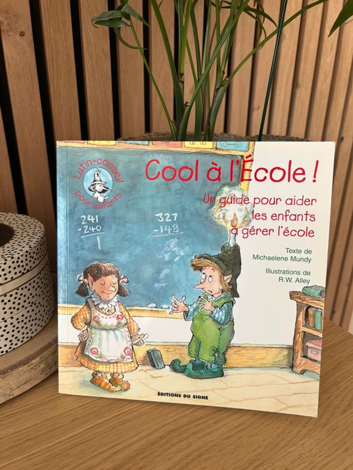 Livre enfant Cool à l’école